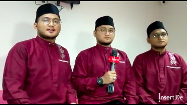 img-title Hamanis, Pedakwah Kembar Tiga yang Viral hingga ke Brunei Darussalam