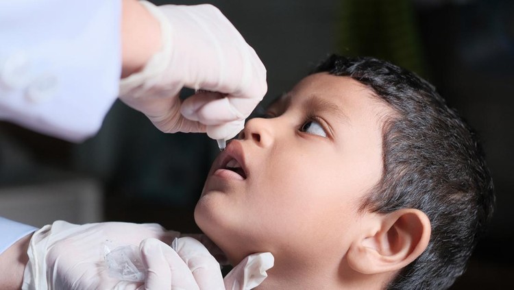 Ilustrasi Imunisasi Polio