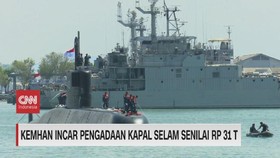 VIDEO: Kemhan Incar Pengadaan Kapal Selam Senilai Rp 31 T