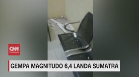 VIDEO: Kepanikan Warga Saat Gempa 6,4 M Guncang Sumatera