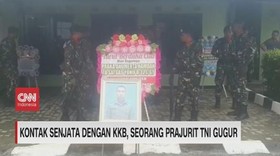 VIDEO: Kontak Senjata Dengan KKB, Seorang Prajurit TNI Gugur