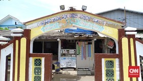 Makam Keramat Kyai Haji Jamiin di Masjid Tertua Pesisir Utara