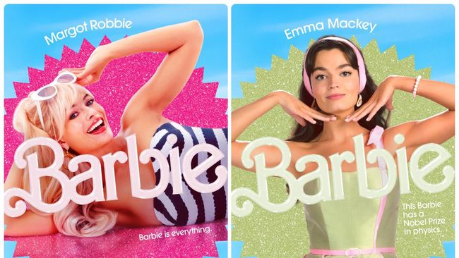 Margot Robbie blak-blakan soal main film Barbie bareng Emma Mackey yang selama ini dinilai sebagai kembarannya. Barbie tayang 19 Juli.