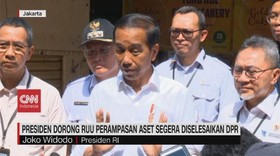 VIDEO: Presiden Dorong RUU Perampasan Aset Segera Diselesaikan DPR