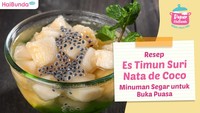 Resep Es Timun Suri Nata de Coco, Minuman Segar untuk Buka Puasa