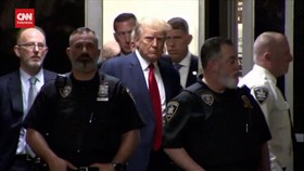 VIDEO: Usai Jalani Sidang Dakwaan, Trump Kekeuh Mengaku Tak Bersalah