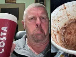 Zonk! Beli Kopi Ukuran Besar, Pria Ini Hanya Dapat Setengah Gelas