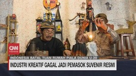 VIDEO: Industri Kreatif Gagal Jadi Pemasok Suvenir