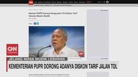 VIDEO: Kementerian PUPR Dorong Adanya Diskon Tarif Jalan Tol
