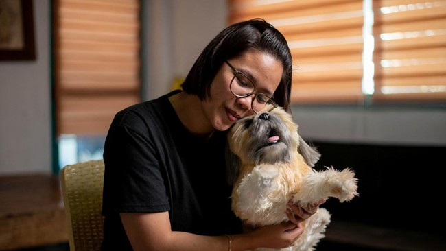 FOTO: Boneka Anabul Kesayangan untuk 'Babu' yang Berduka