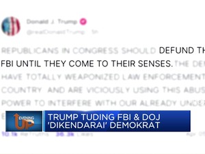  Trump Tuding FBI & DOJ 'Dikendarai' Demokrat