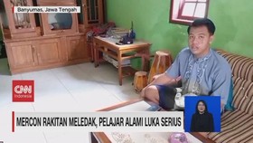 VIDEO: Mercon Rakitan Meledak, Pelajar Alami Luka Serius