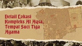 INFOGRAFIS: Di Mana Lokasi Kompleks Al Aqsa yang Diserbu Israel?