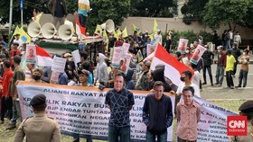 Demo Depan KPK, Massa Tolak Pencopotan Endar dan Tuntut Firli Mundur