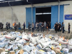 Pakaian Bekas Impor Senilai Rp 4,6 M di Asahan Dimusnahkan