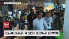 VIDEO: Harga Bahan Pokok Naik, Presiden Blusukan ke Pasar