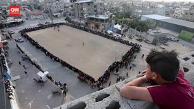 VIDEO: Turnamen Sepak Bola, Ngabuburit Ala Pengungsi di Jalur Gaza