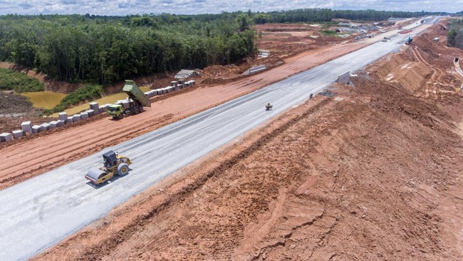 Hutama Karya memperoleh PMN sebesar Rp18,6 triliun untuk melanjutkan proyek tol Trans Sumatera.