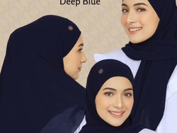 4 Tutorial Hijab Segi Empat Instan Simpel Tanpa Jarum Pentul untuk Bukber