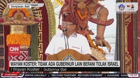 VIDEO: Wayan Koster: Tidak Ada Gubernur Lain Berani Tolak Israel