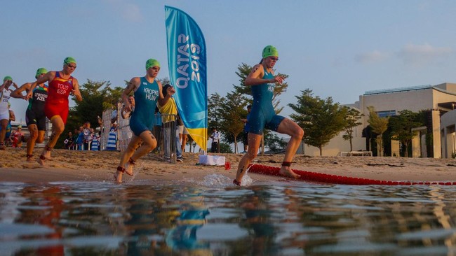 Ketua Komite Olimpiade Indonesia (KOI) Raja Sapta Oktohari memaparkan pembatalan ANOC World Beach Games (AWBG) 2023 terkait dengan isu anggaran.