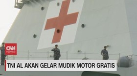 VIDEO: TNI AL Gelar Mudik Motor Gratis
