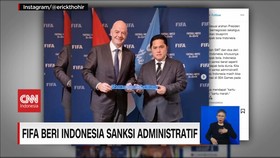 VIDEO: FIFA Beri Indonesia Sanksi Administratif