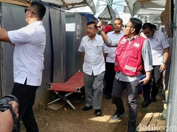 JK Minta Relawan PMI Lebih Lama Lagi Bantu Korban Gempa Cianjur