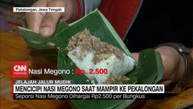 VIDEO: Mencicipi Nasi Megono Saat Mampir ke Pekalongan