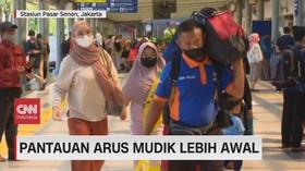VIDEO: Pantauan Arus Mudik Lebih Awal