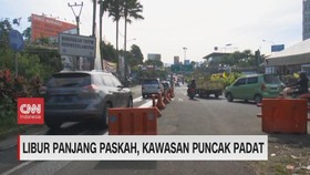 VIDEO: Libur Panjang Paskah, Kawasan Puncak Padat