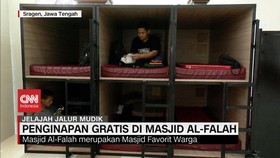 VIDEO: Penginapan Kapsul Gratis di Masjid Al Falah Sragen