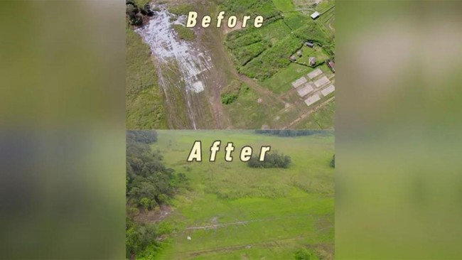 Lokasi wisata alam Ranca Upas, Kabupaten Bandung, disebut kembali menghijau pasca-kerusakan akibat kegiatan motor trail.