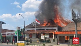 FOTO: Kebakaran RS Salak Bogor