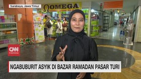 VIDEO: Ngabuburit Asyik di Bazar Ramadan Pasar Turi