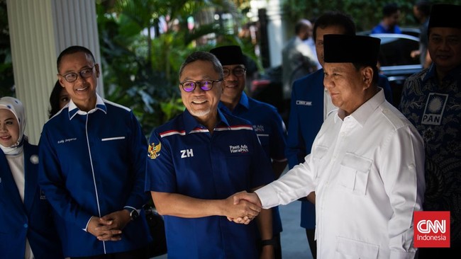 Ketua Umum Partai Amanat Nasional (PAN) Zulkifli Hasan menyebut ide Presiden Terpilih Prabowo Subianto soal presidential club adalah hal yang bagus.