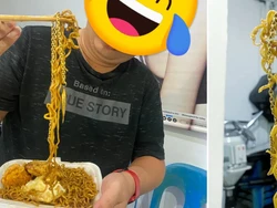Cuan! Pria Ini Dapat Kalung Emas di Dalam Mie yang Dibelinya