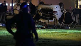 FOTO: Serangan di Tel Aviv, Seorang Turis Tewas Lima Terluka