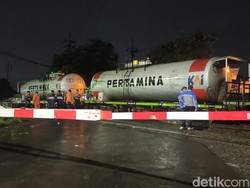 KA BBM Anjlok di Sidoarjo, Pertamina: Gerbong Dalam Posisi Kosong