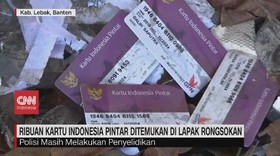 VIDEO: Ribuan Kartu Indonesia Pintar Ditemukan di Lapak Rongsokan