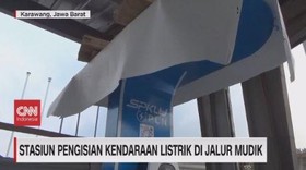 VIDEO: Stasiun Pengisian Kendaraan Listrik di Jalur Mudik