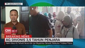 VIDEO: AG Divonis 3,5 Tahun Penjara di Kasus Penganiayaan David Ozora