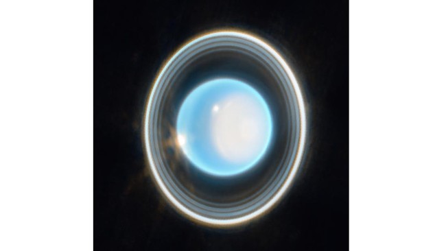 Uranus, yang memiliki cincin di sekelilingnya serupa Saturnus, diakui jadi impian miliarder Elon Musk. Ada apa dengan planet kembaran Neptunus ini?