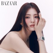 Tampil Memikat, Simak Potret Han So Hee untuk Harper's Bazaar Korea x Omega