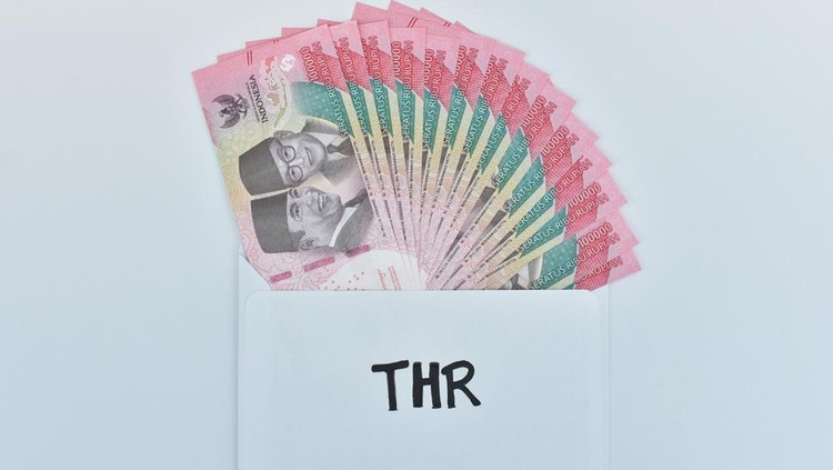 Ilustrasi THR atau tunjangan hari raya