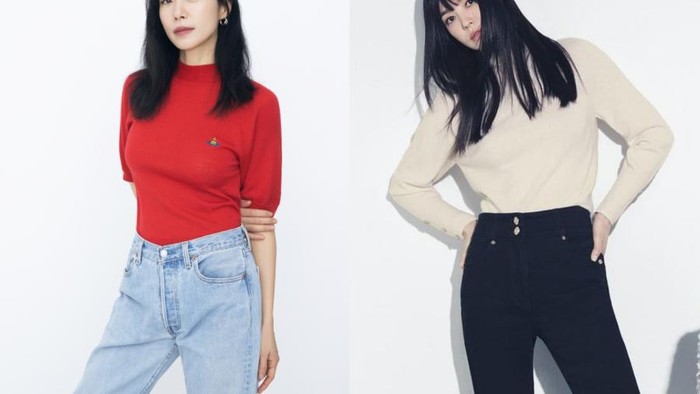 Jeon Do Yeon dan Song Hye Kyo/ Foto: Management SOOP | MICHAA Channel Clothing