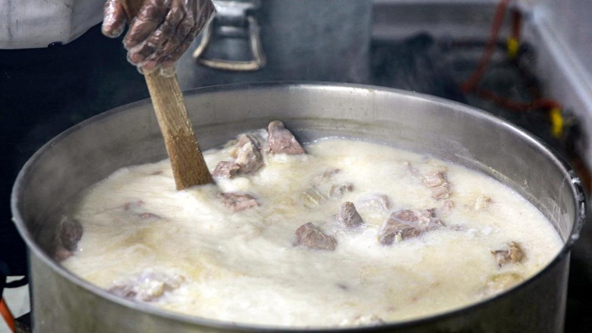 FOTO: Mansaf, Hidangan Nasi Daging Domba Khas Yordania