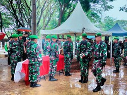 Menantu Wapres Rapsel Ali Dimakamkan Secara Militer di TMP Makassar