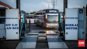 FOTO: Ram Check Jelang Arus Mudik di Terminal Kampung Rambutan