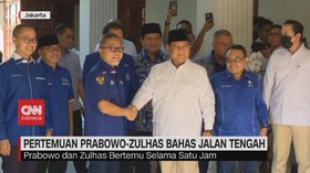 VIDEO: Pertemuan Prabowo-Zulhas Bahas Jalan Tengah